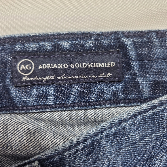 Ag Adriano Goldschmied The Tomboy Crop Jeans Size 28R - Picture 9 of 9
